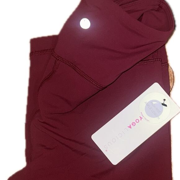 Yogalicious Lux Powerlux 7/8 Ankle crop High Rise Legging - Picture 2 of 4